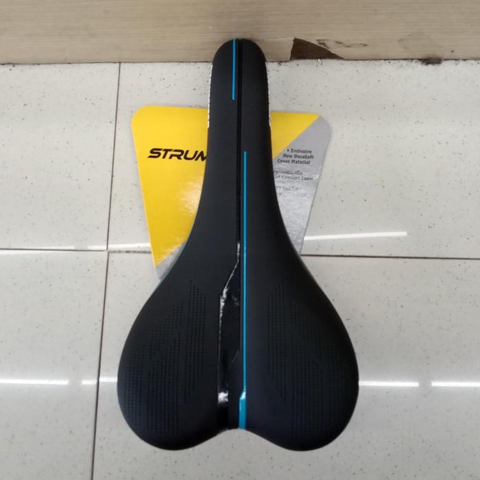 Gambar Sadel Strummer Gel New Motif - Default dari Istanasepedakraksaan undefined Tokopedia