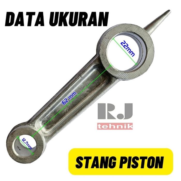 Gambar Stang Piston Seher Kompresor Angin SDP 1/4 HP 1/4 PK dari Raisu Mall undefined Tokopedia