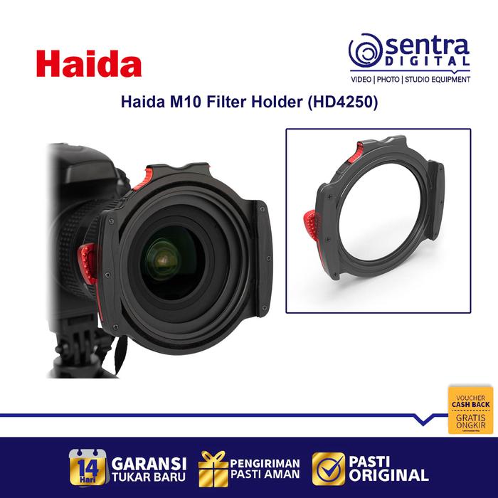 Gambar Haida M10 Filter Holder Only ( HD4250 ) - Black dari Sentra Digital undefined Tokopedia