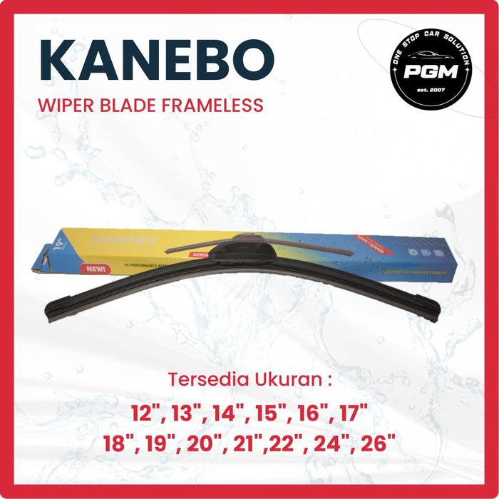 Gambar Wiper Suzuki Ertiga XL7  Depan Belakang Kanebo Frameless 22+16 (2pcs) - Frameless, Depan Saja dari Panca Sinar Gemilang Motor undefined Tokopedia