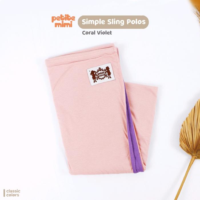 Gambar Petite Mimi Gendongan Kaos Size Jumbo - coral violet, 2L  dari Petite Mimi undefined Tokopedia