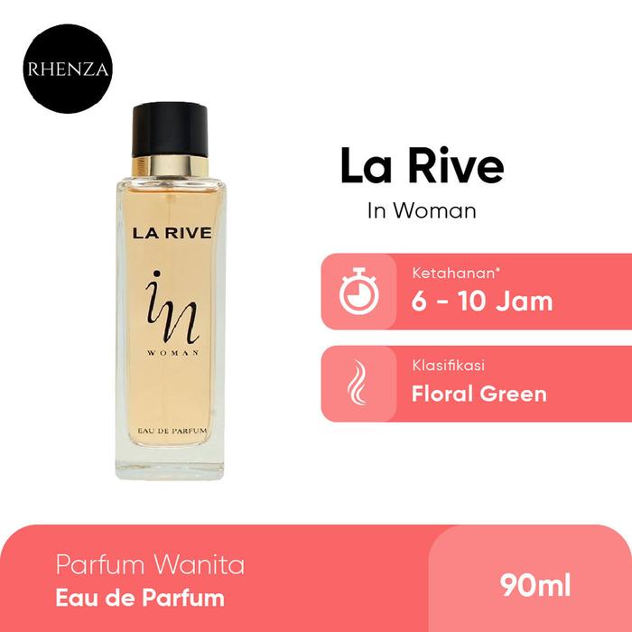 Gambar Parfum Wanita Wangi Tahan Lama La Rive In Woman 90 ML Black Perfume Terwangi Pewangi - Aroma dari Rhenza Parfum undefined Tokopedia