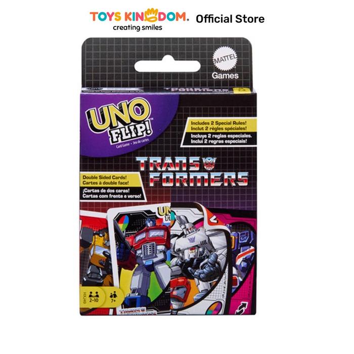 Gambar UNO KARTU FLIP TRANSFORMER HXJ49 dari Toys Kingdom ID undefined Tokopedia