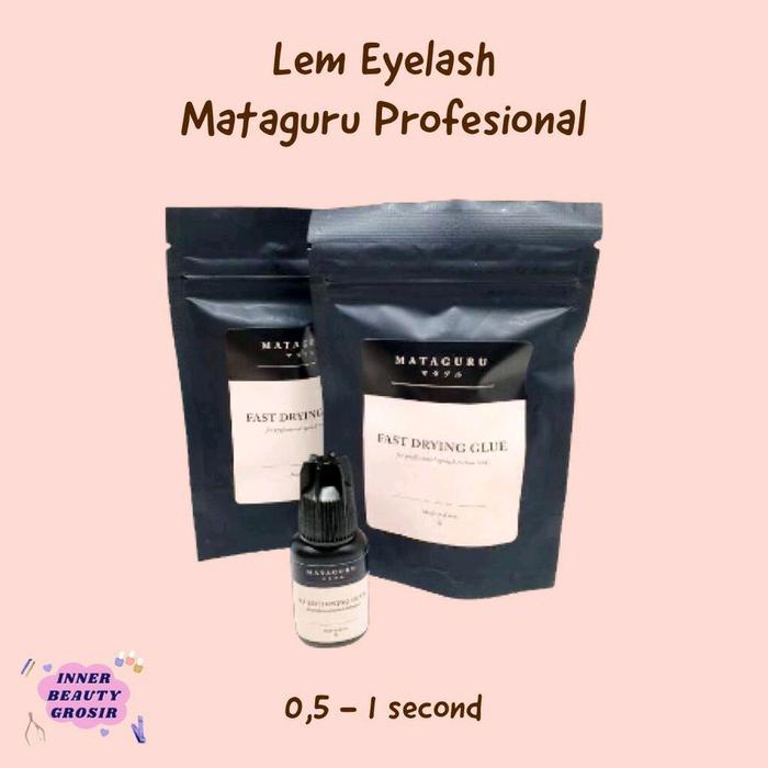 Gambar Lem Eyelash Extensions Mataguru Profesional - -, - dari Innerbeautygrosir_NEW undefined Tokopedia
