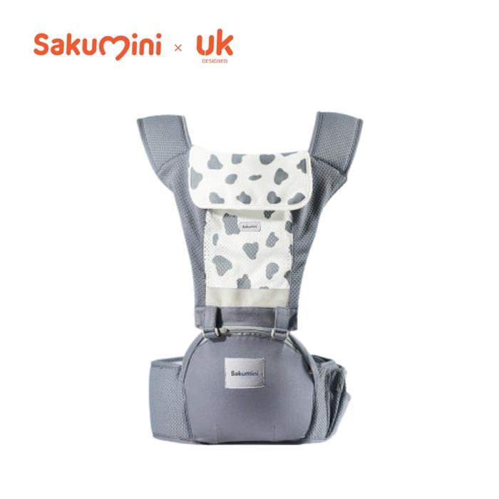 Gambar Sakumini Baby Carrier Adjustable Hipseat Tas Gendongan Peralatan Bayi Dudukan - Abu dari Beiens Baby Shop undefined Tokopedia