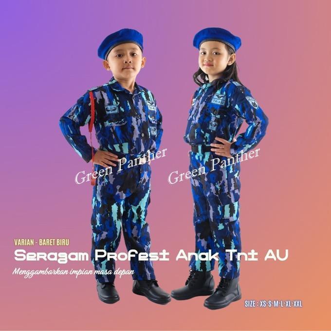 Gambar BAJU SERAGAM TNI AU ANAK LAKI LAKI PEREMPUAN ANGKATAN UDARA ARMY COWOK CEWEK KOSTUM PROFESI ANAK SERAGAM KARNAVAL 17 AGUSTUS PROFESI TENTARA KOSTUM CILIK POCIL MURAH - TNI AU BARET, XSTerbatas - TNI AU BARET, XS dari Jualan Berkah Shopp undefined Tokopedia
