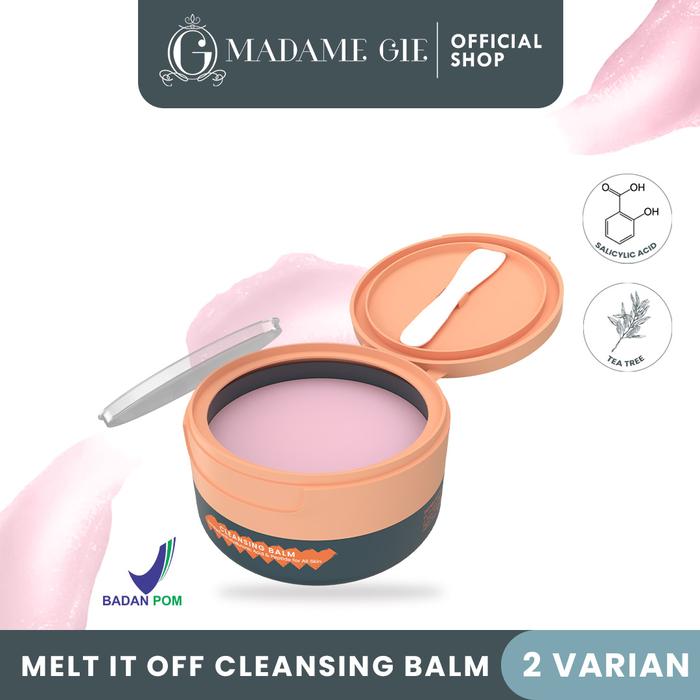 Gambar 【BUNDLE 3 PCS】Madame Gie Madame Melt If Off - Cleansing Balm Make Up Remover Wajah Cleanser - 3 Pcs Peach dari Madame Gie Cosmetics Kota Administrasi Jakarta Barat Tokopedia