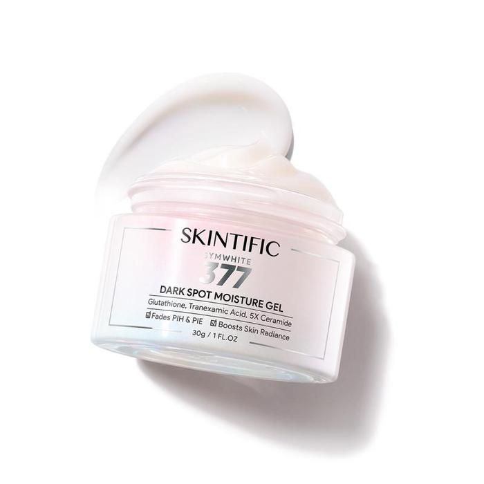 Gambar SKINTIFIC - Gel Moisturizer Series | 5X Ceramide Barrier MSH Niacinamide Brightening Cream Alpha Arbutin | 377 Dark Spot Solution Glutathione | Retinol Skin Renewal Anti-Aging Cream | Sensitive Moisture Gel 40ml - Calm & Repair 2in1 - Dark Spot - 30g dari Skintificid undefined Tokopedia