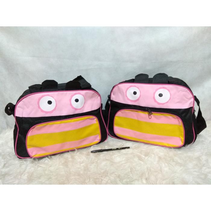 Gambar [FREE ONGKIR] TAS TRAVEL BAG ANIMAL Souvenir ultah anak unik bermanfaat Goodie Bag Goody Murah Mudik - Owl-Hitam dari Goodiebag Unike undefined Tokopedia