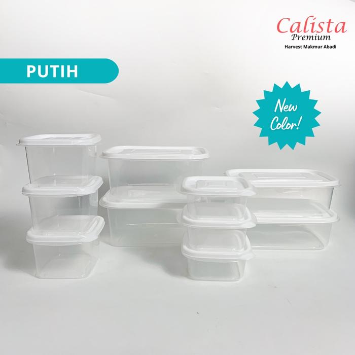 Gambar TOPLES KULKAS SET CALISTA OITA PUTIH SET ISI 10PCS/ TOPLES FOOD KONTAINER/CONTAINER KULKAS SET/ TEMPAT PENYIMPANAN MAKANAN - OITA BENING 10 PCS dari CALISTA ORIGINAL STORE undefined Tokopedia
