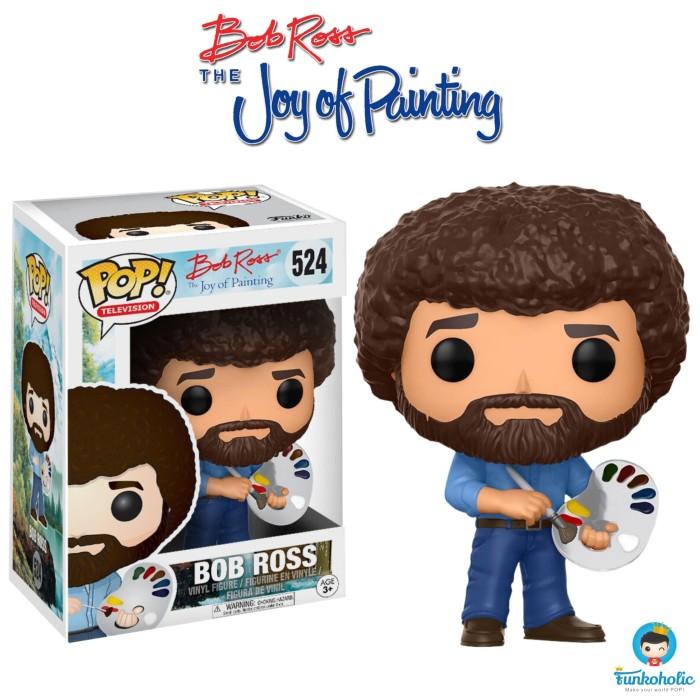 Gambar Funko POP! Television The Joy of Painting - Bob Ross #524 STOK TERBATAS dari EZOTOYS undefined Tokopedia