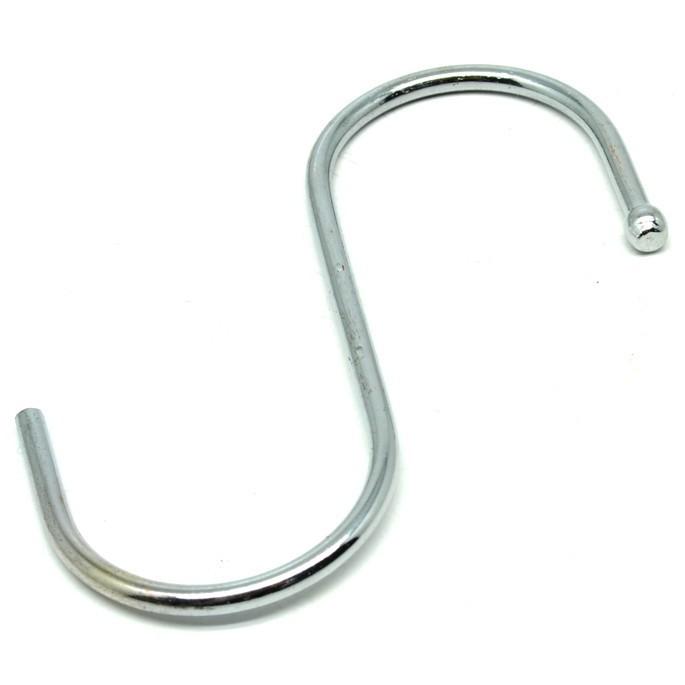 Gambar DHWE - Gantungan Multifungsi Bentuk S Hanger Cantol Tanpa Palu Untuk Menggantung Perabotan Rumah Tangga Pakaian Alat Masak Perkakas - 1pc dari DHWEMALLS_NEW undefined Tokopedia