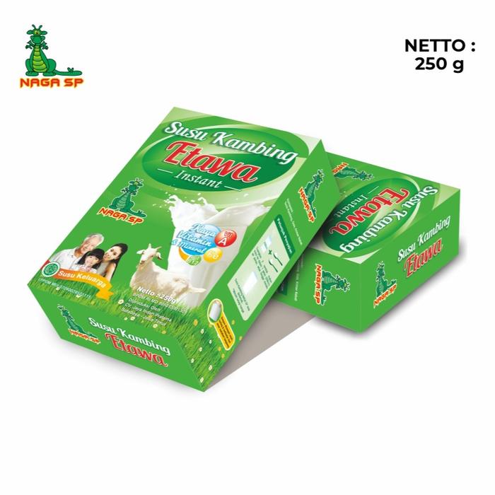 Gambar Paket 2 Box Susu Kambing Etawa Naga SP 250 Gram - ORIGINAL dari Naga SP undefined Tokopedia