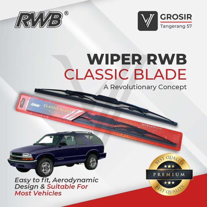 Gambar WIPER Opel blazer 1999 Classic Blade RWB 2 PCS - rwb dari Grosir Tangerang 57 undefined Tokopedia