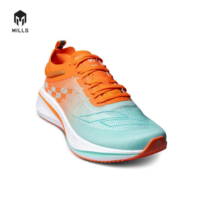 Gambar Mills Sepatu Lari Running Shoes Enermax Dynaplate Rush Tosca / Orange / White 9103902 - Tosca/Orange/White, 41 dari MILLS OFFICIAL undefined Tokopedia