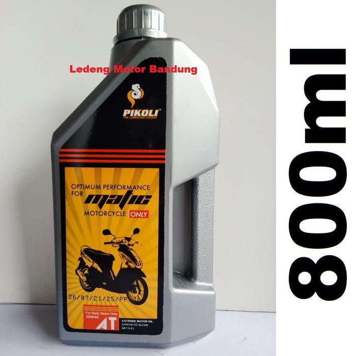 Gambar Oli Matik Pikoli Matic Synthetic Blend 800ml - 800ml dari Ledeng Motor Bandung undefined 5 Tokopedia