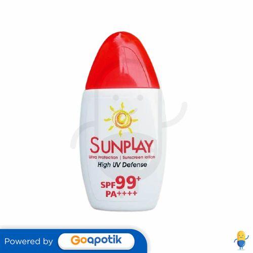 Gambar SUNPLAY ULTRA PROTECTION SUNSCREEN LOTION SPF99+ 30 GRAM dari Apotek Farma Medika by GoApotik undefined Tokopedia