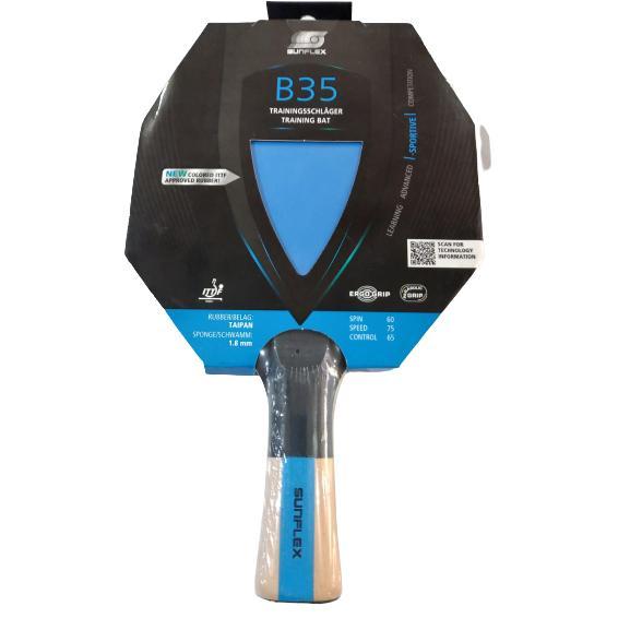 Gambar Bet Tenis Meja Sunflex Color Comp B35 - B35 Bet Saja dari WarungOlahraga undefined Tokopedia