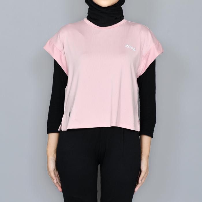 Gambar Zeea Outer Sport Olahraga Wanita Muslimah Hayfa P Fathia - pink dari Zeea Store_NEW Kota Cimahi Tokopedia