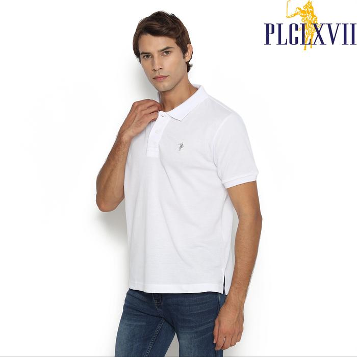 Gambar PLCLXVII - Polo Shirt Pria - Polo Shirt Logo Kecil 1303 - Putih, XXL dari PLCLXVII STORE undefined Tokopedia
