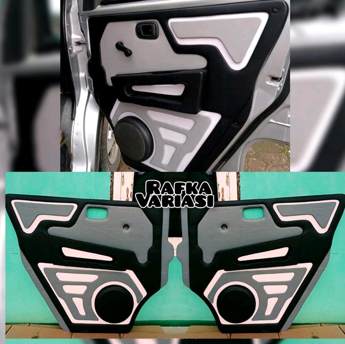 Gambar doortrim pintu mobil variasi untuk mobil grand max Car - abu hitam, Grand max dari Rafka Variasi05 undefined Tokopedia
