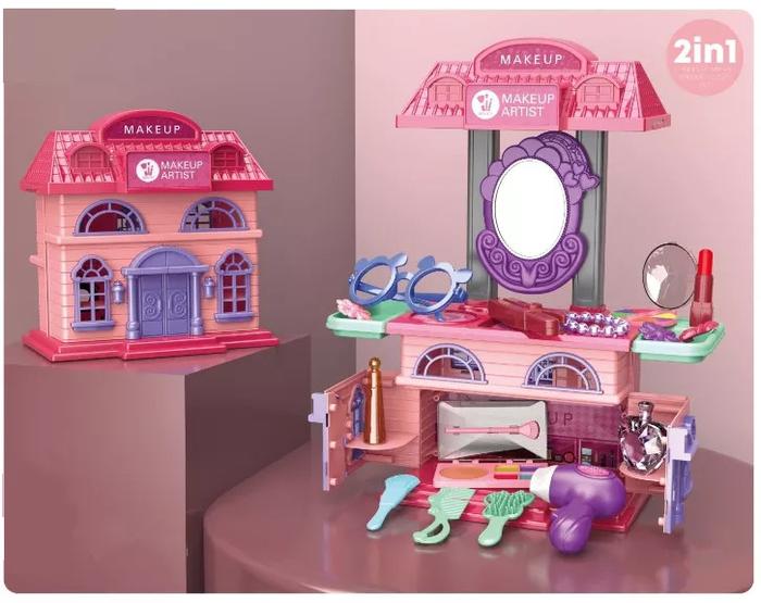 Gambar Mainan Anak Make Up Villa House DIY Kids Workshop Meja Rias - ---- dari lengkapedia undefined Tokopedia