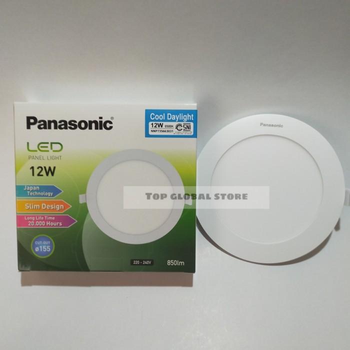Gambar Downlight-LED Panel Slim 12 Watt IB PUTIH BULAT Panasonic NNP735663031 - Putih dari Top Global Store Shop undefined Tokopedia