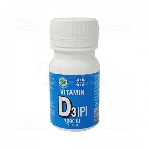 Gambar Vitamin D3 IPI 1000iu (75 Tablet) (per Pcs) dari K24Klik undefined Tokopedia