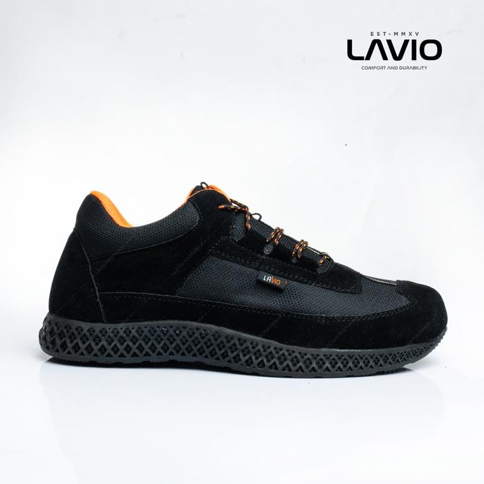 Gambar LAVIO Sepatu Safety Leo Pria Outdoor Kerja Lapangan Touring Tampilan Elegan Hiking Mendaki Gunung - Navy, 43 dari Sepatu Lavio & Cladico undefined Tokopedia