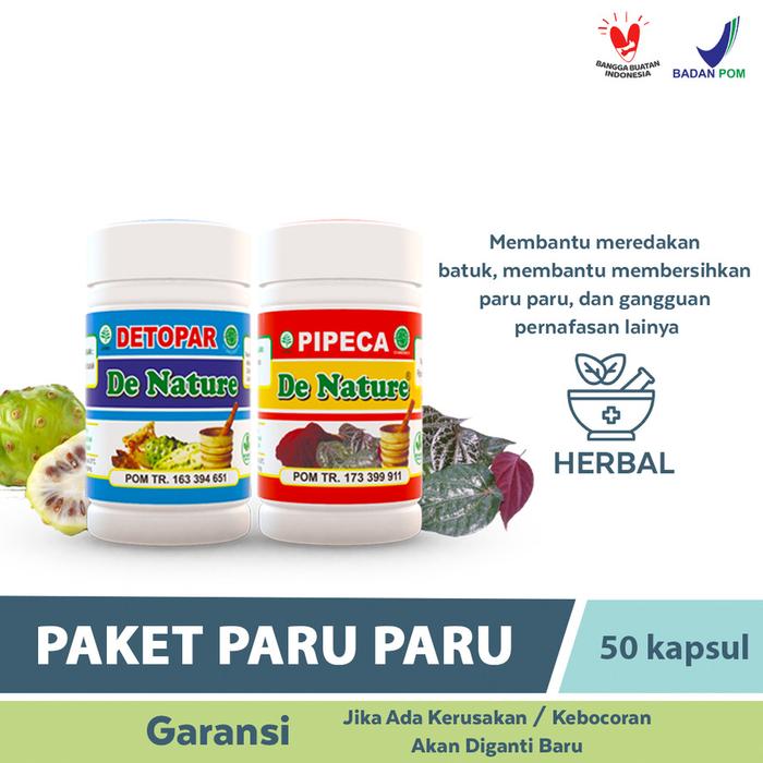 Gambar DETOPAR DAN PIPECA DE NATURE Untuk TBC ISPA Batuk Menahun Dewasa Anak - detopar dan pipeca dari ADE DE NATURE undefined Tokopedia