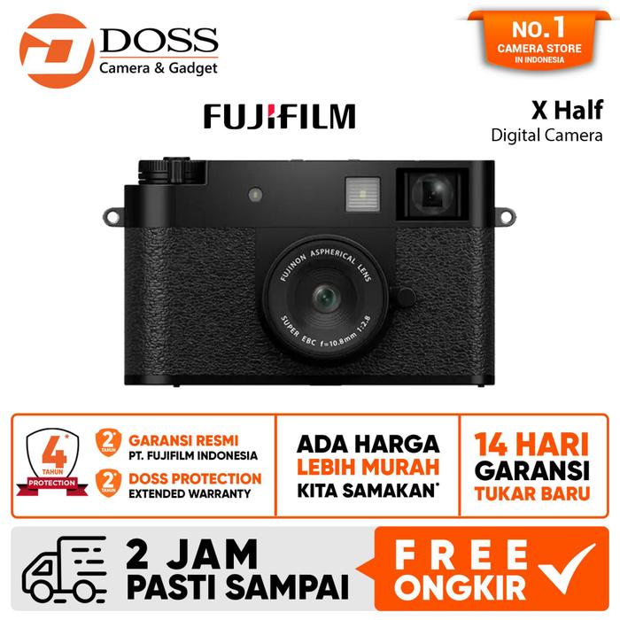 Gambar Fujifilm X Half Digital Camera X-Half - Black dari dossjogja undefined Tokopedia
