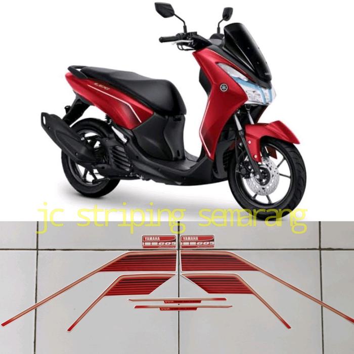 Gambar striping yamaha lexi 125 2022 - merah dari jc striping semarang undefined Tokopedia