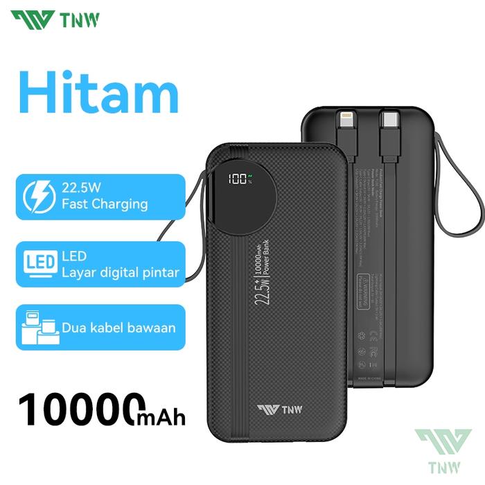 Promo TNW TU30 10000mAh Powerbank Mini 22.5W Fast Charging With Dual ...