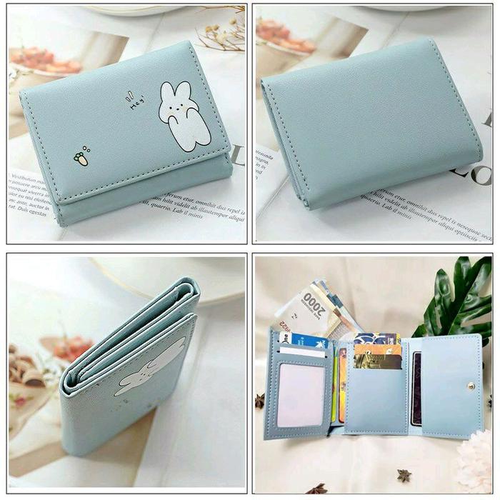 Gambar Dompet mini murah Wanita caca lipat lucu  Karakter kucing/dompet murah dompet lucu - hitam dari zhoubag'sstore08 undefined Tokopedia