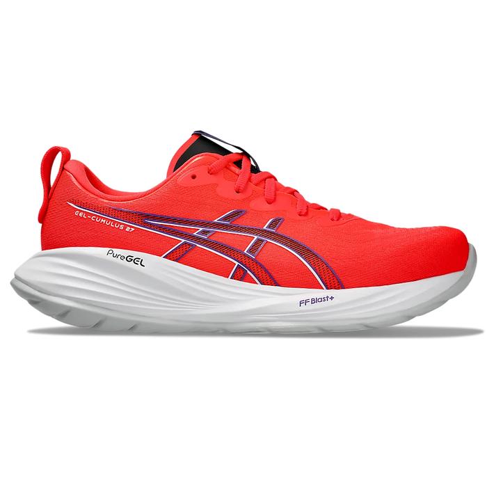 Gambar SEPATU RUNNING ASICS GEL-CUMULUS 27 MEN - FLASH RED/WHITE - 10 dari RANK SPORTS undefined Tokopedia