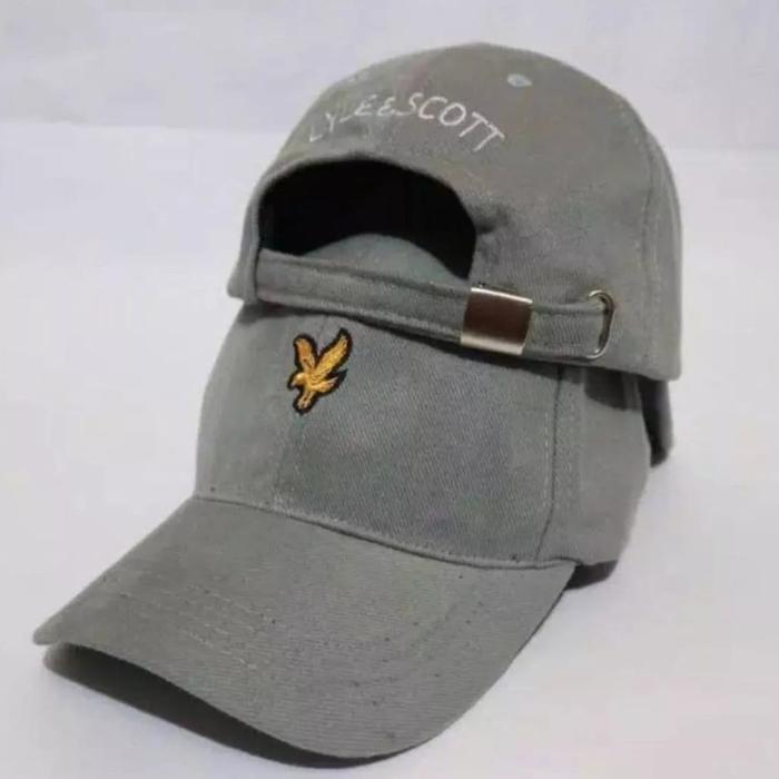 Gambar Topi Baseball Caps Lyle Scot Distro Unisex - ABU dari OHAYOUSHOP_NEW undefined Tokopedia