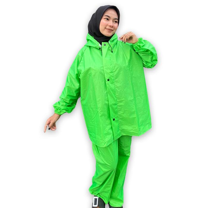 Gambar Bonus Pouch Jas Hujan Raincoat Jash Parasut D70 Dewasa - Stabilo dari KHN Store undefined Tokopedia