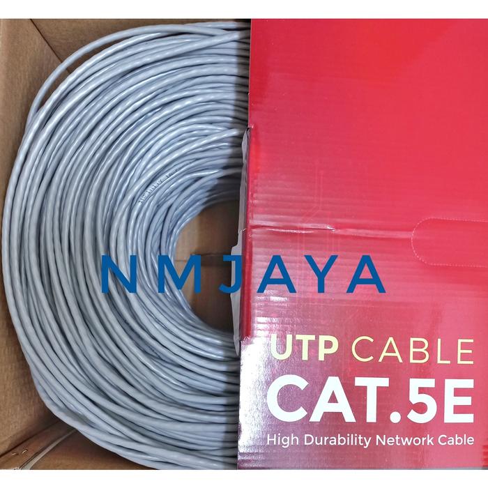 Gambar Kabel Lan Utp Cat 5e 305 meter Merk Infinity Warna Abu-abu - Not Specified dari Nm Jaya The undefined Tokopedia