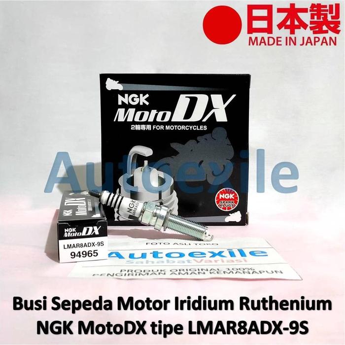 Gambar Busi Motor NGK MOTO DX LMAR8ADX-9S Iridium Ruthenium MOTODX Japan Xmax 250 Forza 250 PCX 160 - LMAR8ADX-9S dari Autoexile undefined Tokopedia