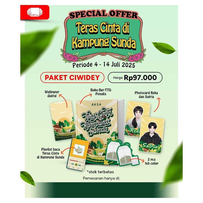 Gambar Novel Fiksi Teras Cinta di Kampung Sunda - AKSA Haru - Paket Ciwidey dari Terrabookstore Kab. Ponorogo Tokopedia