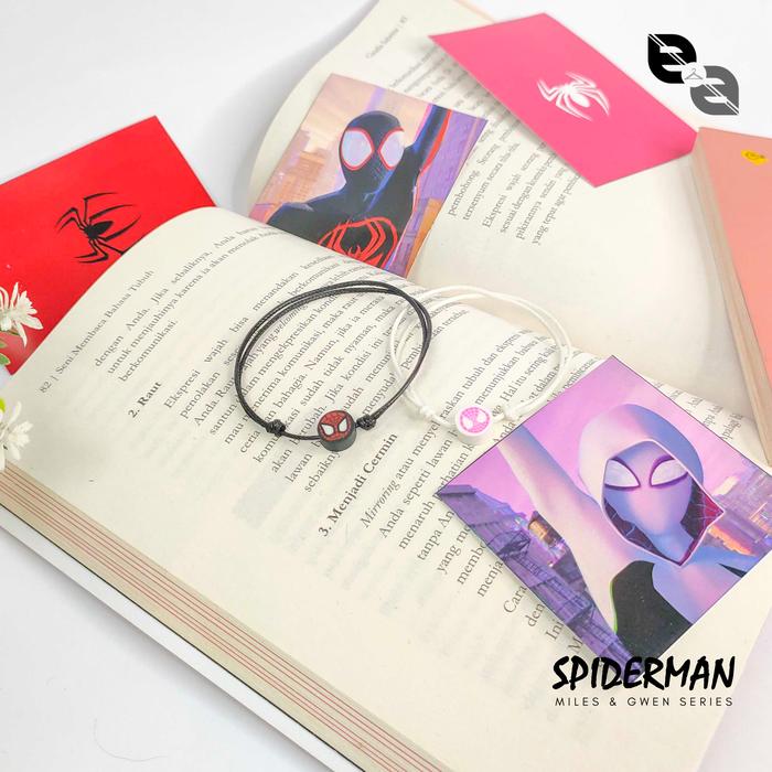Gambar DAPAT 2 Gelang Couple Spiderman Miles & Gwen Untuk Pasangan Persahabatan Cewek Cowok Bracelets - VERSI 1 dari ESTETIKIN AJA undefined Tokopedia