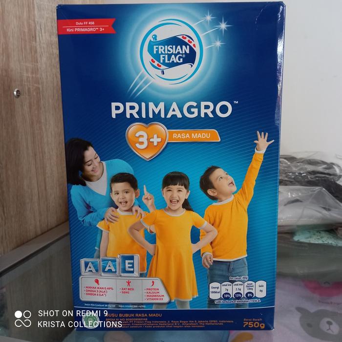 Gambar Susu Primagro 3+ 750gr (Frisian Flag 456) - Madu dari Kei-Kei Baby Shop undefined Tokopedia