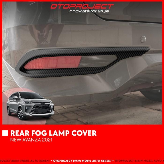 Gambar REAR FOG LAMP COVER A.N AVANZA 2021 - CARBON dari Otoproject undefined Tokopedia