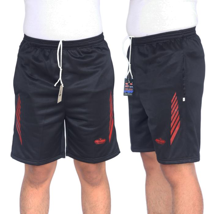 Gambar Arsy Sport - Celana Pendek Olahraga Pria - Celana Kolor TP-004 - H-Merah, M dari ARSY SPORT undefined Tokopedia