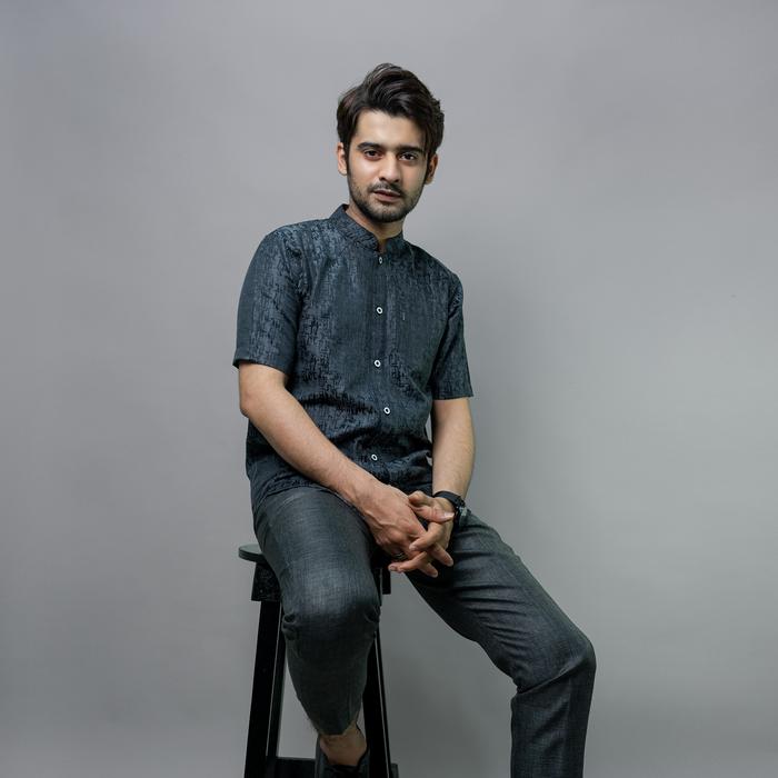 Gambar KATSAE - BARRON Baju Koko Pria Lengan Pendek Exclusive Premium | Baju Koko Putih Kemeja Koko Hitam Army Navy Biru Embos Katun Muslim Dewasa Kurta - HITAM, M dari KATSAE undefined Tokopedia