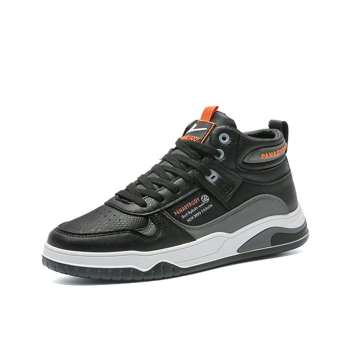 Gambar PANARYBODY Sepatu Sneakers Pria Fashion Modis Model Tinggi Casual alas  Karet Sport Shoes Kasual Olahraga Kerja QN253 - HITAM, 39 dari PANARYBODY-STORE undefined Tokopedia