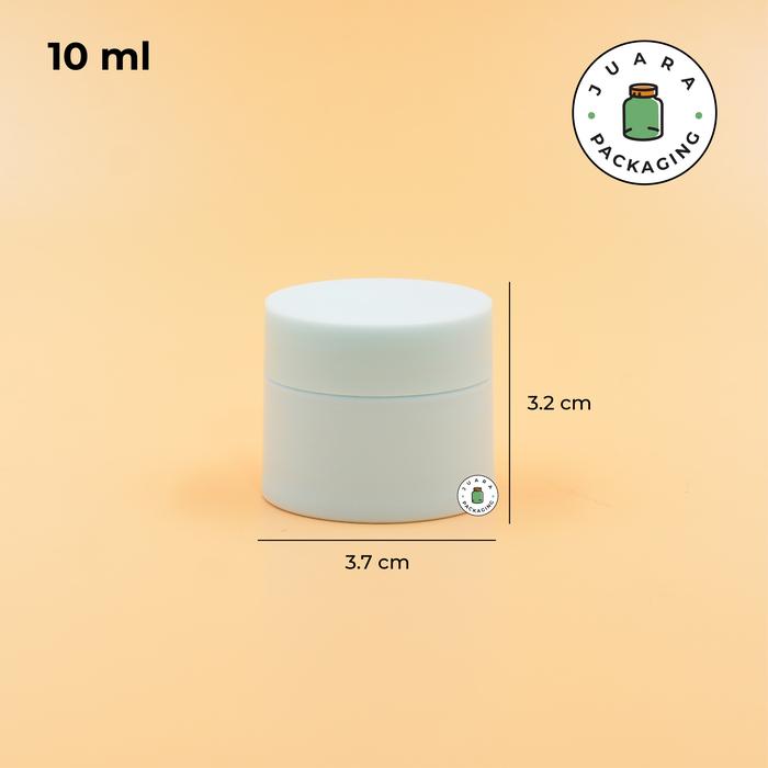 Gambar Pot Cream Plastik Biru Muda 10ml 20ml 30ml 50ml – Wadah Kosmetik Skincare Warna Light Blue Glossy dengan Inner Lid, Kemasan Cream Wajah, Eye Cream, dan Produk Kecantikan Refill - 10 ml dari Juara Packaging undefined 3 Tokopedia