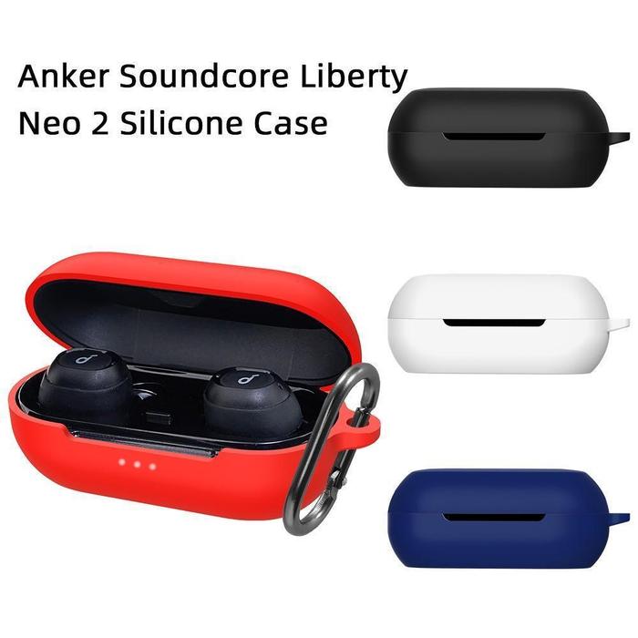 Gambar Soft Case Silikon Kompatibel Untuk TWS Anker Soundcore Liberty Air 2 Pro Anker Soundcore Liberty Neo 2 Anker Soundcore Liberty 3 Pro Anker Soundcore Liberty 4 + carabiner - Merah dari Crecent Store Acc undefined Tokopedia