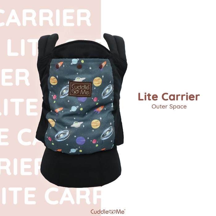 Gambar Gendongan Bayi - CUDDLEME Baby di Depan Belakang SSC LITE CARRIER MOTIF M Shape - Outer Space dari Cuddleme Official Shop undefined Tokopedia