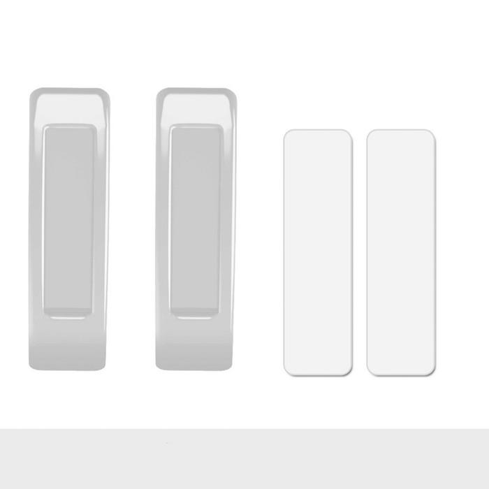 Gambar [HOMEPLACE] 1 Buah Handle Tempel Jendela Geser Pegangan Lemari Kabinet Multifungsi - Putih dari Home Place undefined Tokopedia